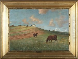Plowing The Field by Michael Therkildsen