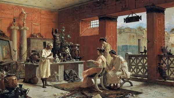 At the Antiquarian's - view 1
