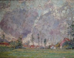 Zicht Op Het Platteland by Pierre Thevenet