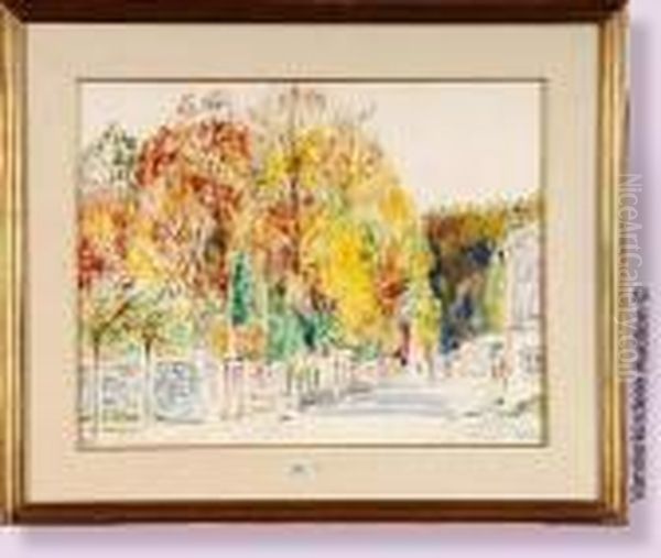 L'automne A Meudon - view 1