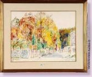 L'automne A Meudon by Pierre Thevenet