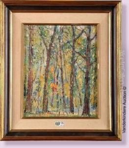 Sous-bois En Automne by Pierre Thevenet