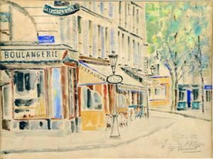 Montmartre, Carrefour Des Abbesses by Pierre Thevenet