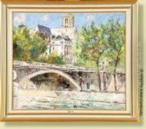 Le Pont Louis-philippe A Paris by Pierre Thevenet