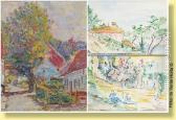 Potager.
Signee: P. Thevenet - view 1