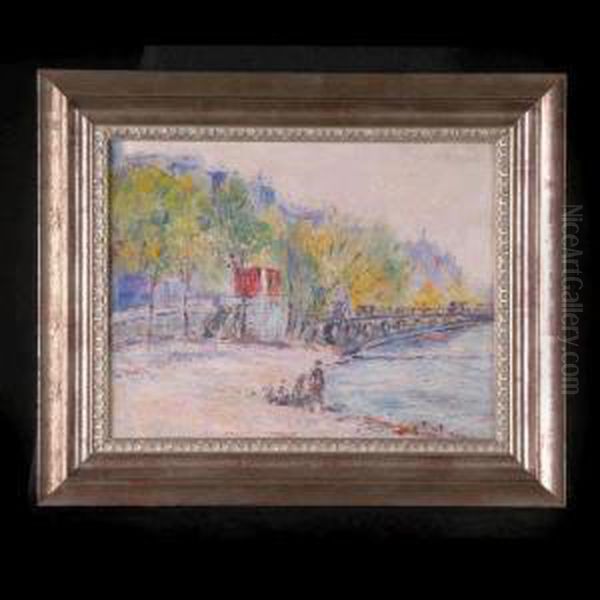 La Seine A Paris. - view 1