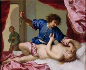 The Rape of Lucretia by Felice Ficherelli