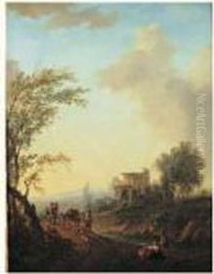Paysage De La Campagne Allemande by Johann Alexander Thiele