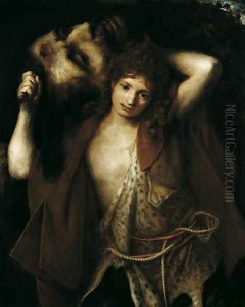 David with the Head of Goliath c 1670 - view 1