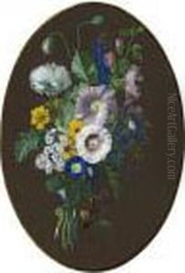 Bouquet De Fleurs by Augustin Alexandre Thierriat