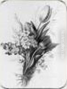 Bouquet De Fleurs by Augustin Alexandre Thierriat