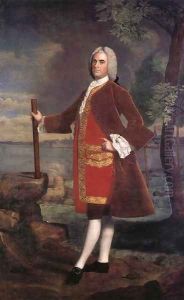 Portrait of Brigadier General Samuel Waldo by Robert Feke