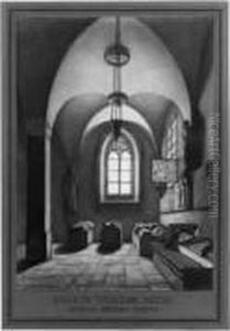 La Salle Du Xiiie Siecle Au Musee Des Monuments Francais. by Augustin Alexandre Thierriat