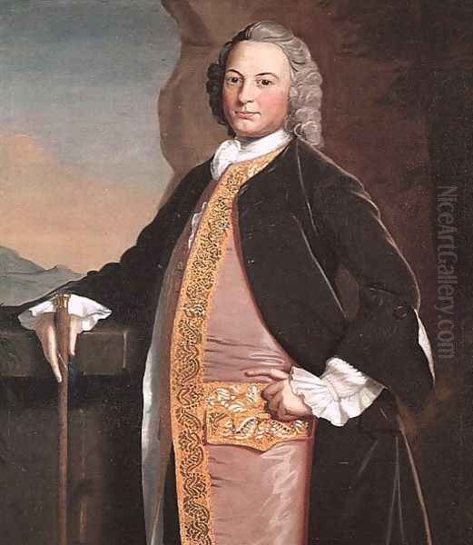 Portrait of William Bowdoin 1748 - view 1