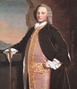 Portrait of William Bowdoin 1748 by Robert Feke