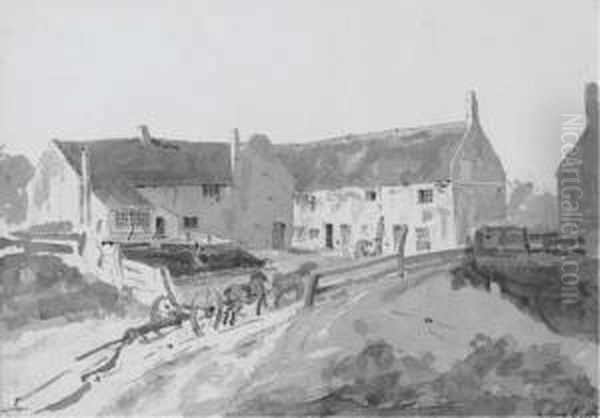 Farmyard With Timber Drag - view 1