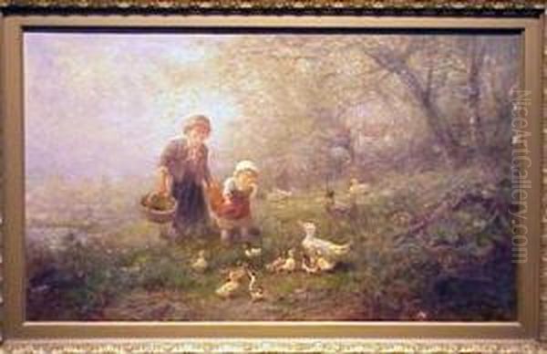 Feeding The Ducks - view 1