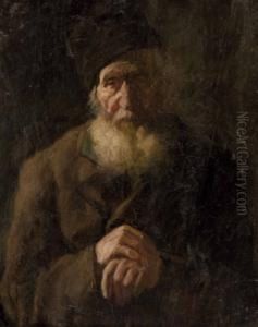 Bildnis Eines Bartigen Mannes by Emil Thoma