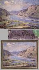 Weite Rheinlandschaft by Emil Thoma