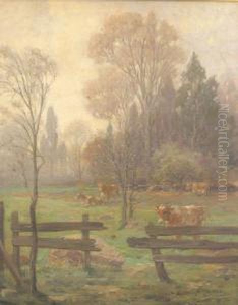 Cows At The Edge Of Field - view 1