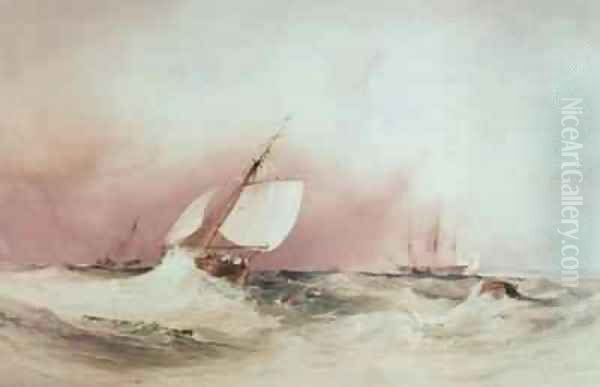 Seascape off the South Coast - view 1