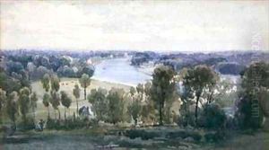 Richmond Hill by Anthony Vandyke Copley Fielding