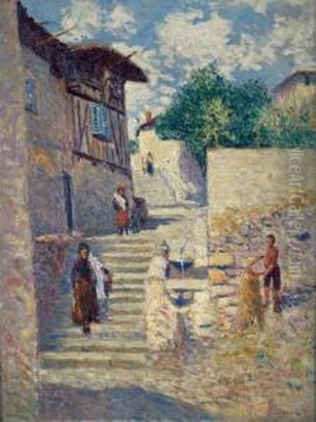 L'arrivee Des Lavandieres - view 1