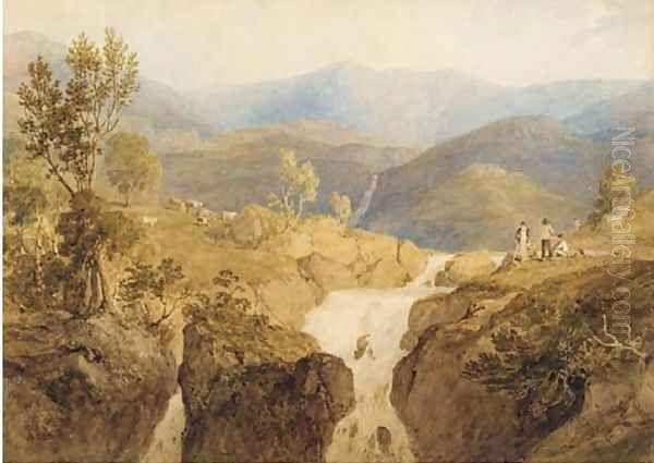 Coniston Beck, Lake District - view 1