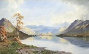 "an Autumn Afternoon" - Bassenthwaite Lake Looking South To Borrowdale From Church Bay