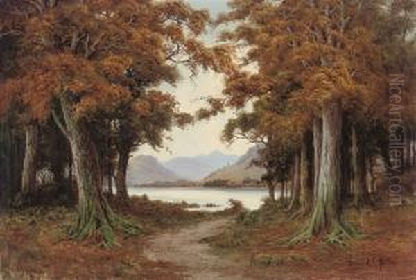 'when Red Leaves Are Falling': Loch Katrine In Early November - view 1