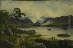 Derwentwater And The Mountains Of Borrowdale Fromcastle Head