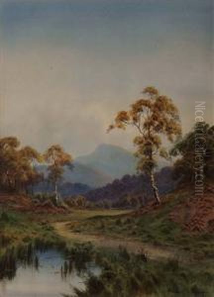 Early Autumn - The Trossaches Near Loch Katrine - view 1