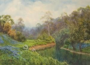 "early Spring, Near Oakley, Surrey" And "the Budding Year, Near Oakley, Surrey"