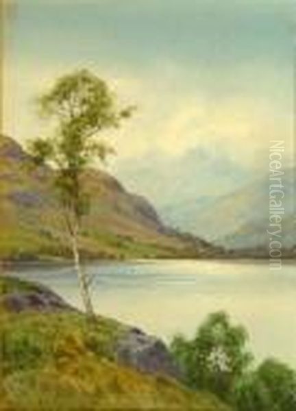 A Summer Morning Loch Lubnaig - view 1