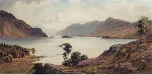 Evening Light, Loch Lomond Looking Into Glen Falloch; Loch Ailort by Edward Horace Thompson