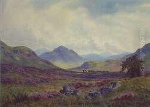 On The Heather Moors Of Inverness by Edward Horace Thompson