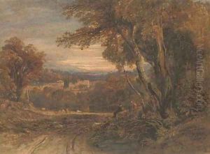 Near Ullswater by Anthony Vandyke Copley Fielding