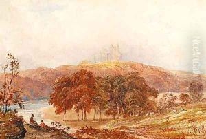 Penrhyn castle, Caernarvonshire by Anthony Vandyke Copley Fielding
