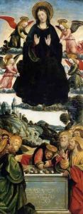 The Assumption of the Virgin 1500 by Defendente Ferrari