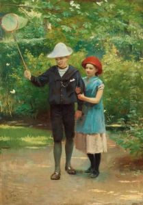 Thebutterfly Hunt by Carl Christian Thomsen
