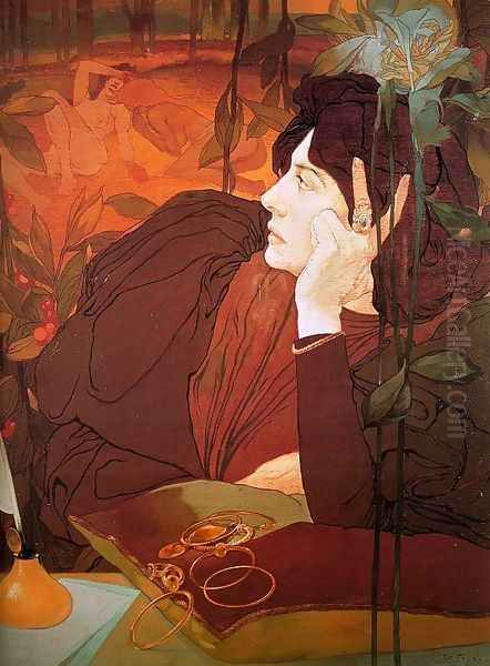 The Voice of Evil 1895 by Georges de Feure