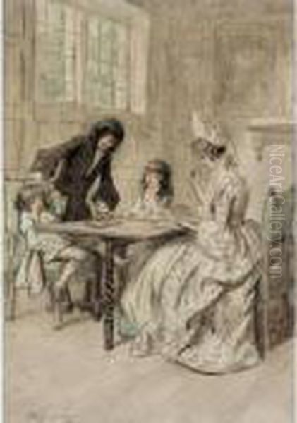 A Set Of Seven Book Illustrations - view 1
