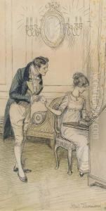 A Token Of Love by Hugh Thomson