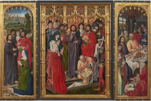 Resurrection Of Lazrus Triptych Resurrection Of Lazrus Triptych