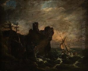 Storm At Sea by John, Rev. Thomson Of Duddingston