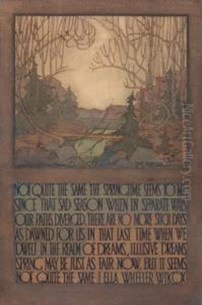 Decorative Landscape: Quotation From Ella Wheeler Wilcox - view 1