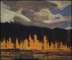 Tamarack Swamp (sketch #5)