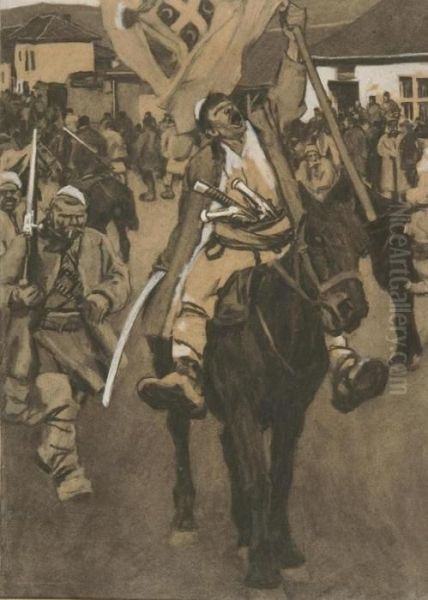 Serbischer Krieger. - view 1