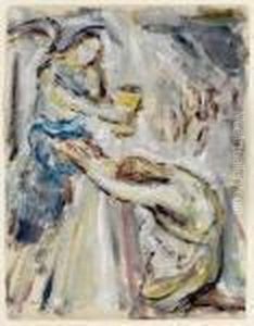 Liturgische Szene by Wilhelm Thony