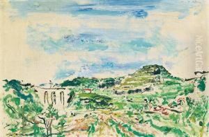 Gebirge In Sudfrankreich by Wilhelm Thony